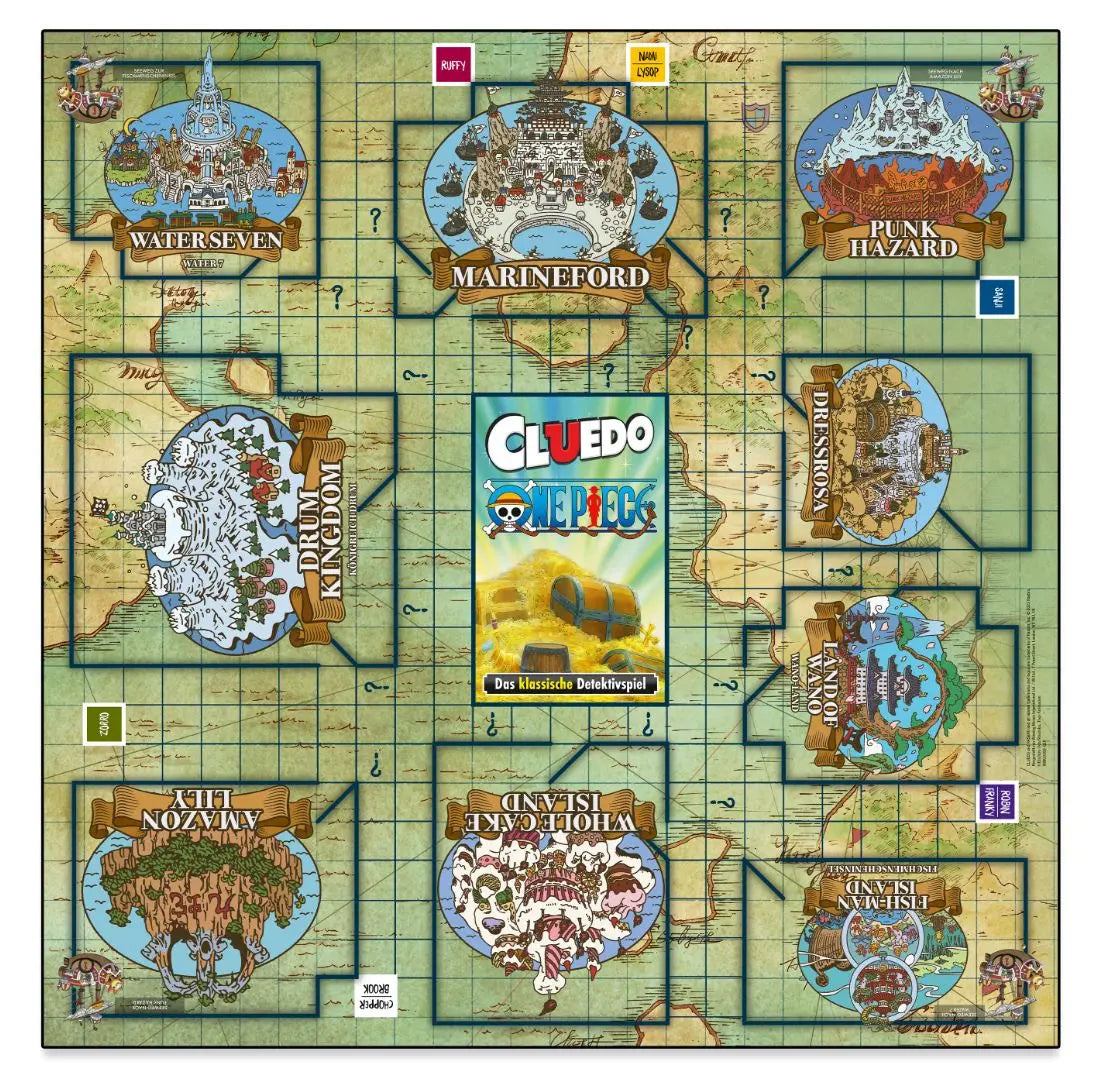 One Piece Cluedo