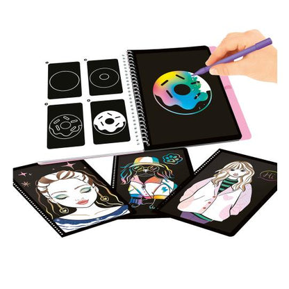 TOPModel Magic Scratch Book