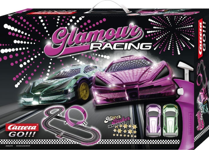 [Super Sale] Carrera GO!!! Glamour Racing, Rennbahn